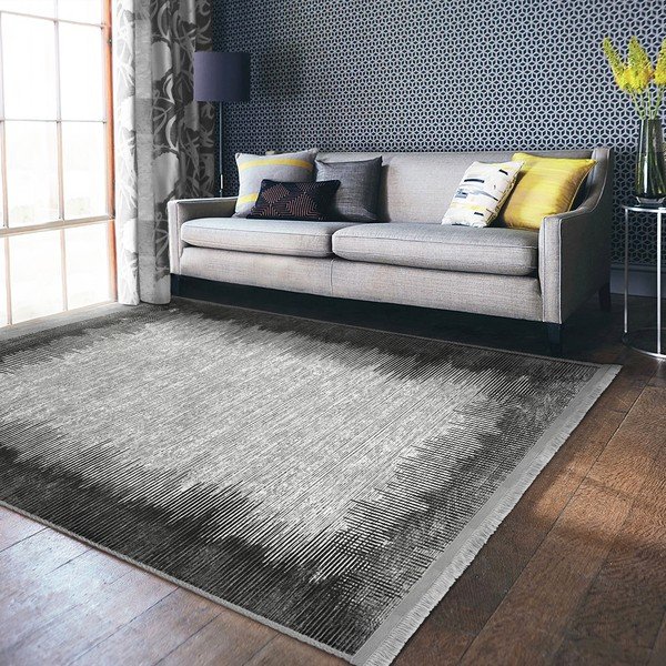 Сив килим 160x230 cm - Mila Home-image-4
