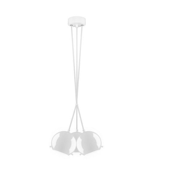 Trojité světlo MYOO opal glossy/white/white