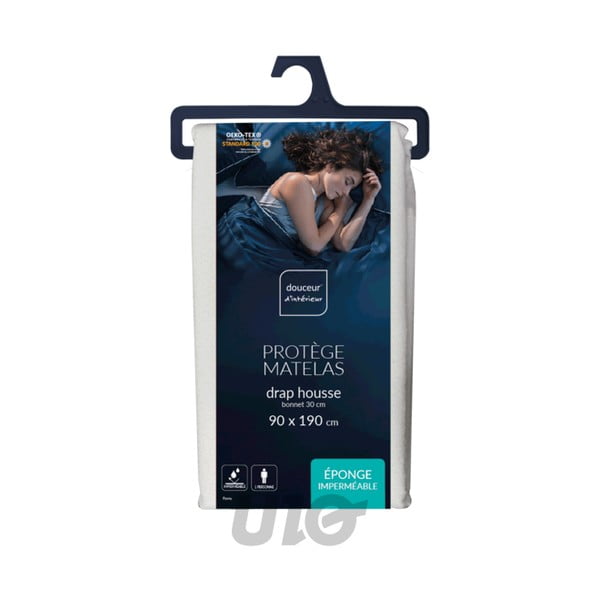 Протектор за матрак 90x190 cm Ponny – douceur d'intérieur-image-1