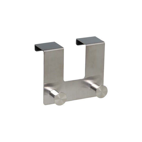Матово сребро метален стелаж за врата 13 cm – Casa Selección