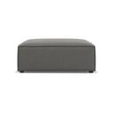 Сива кадифена табуретка Jodie – Micadoni Home