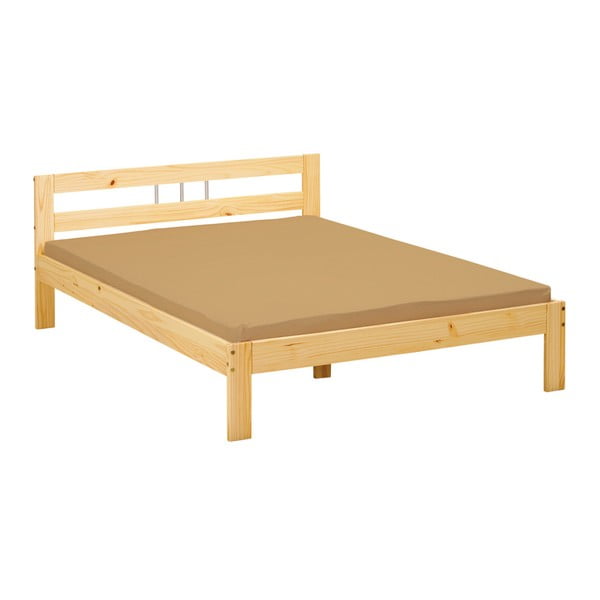 Dřevěná dvoulůžková postel 13Casa Farm, 140 x 200 cm