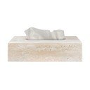 Каменна кутия за носни кърпички Travertine – Mette Ditmer Denmark