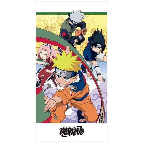 Памучена детска кърпа 70x140 cm Naruto – Jerry Fabrics