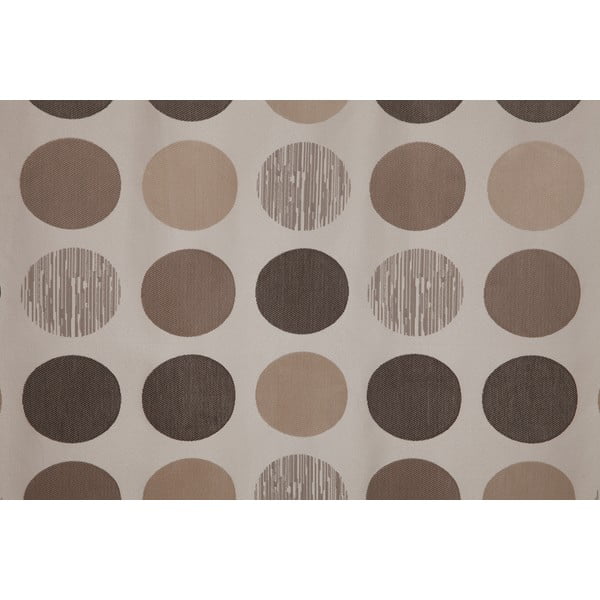 Кафяво/бежово перде от жакард 210x260 cm Cerro – Mendola Fabrics-image-3