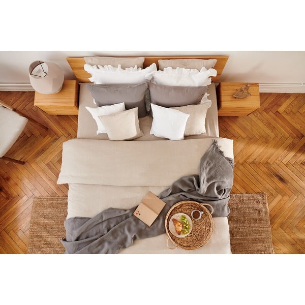 Двойно легло от букова дървесина 160x200 cm Greg 1 - The Beds-image-4