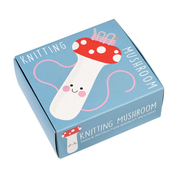 Творчески комплект Knitting Kit Mushroom – Rex London-image-2