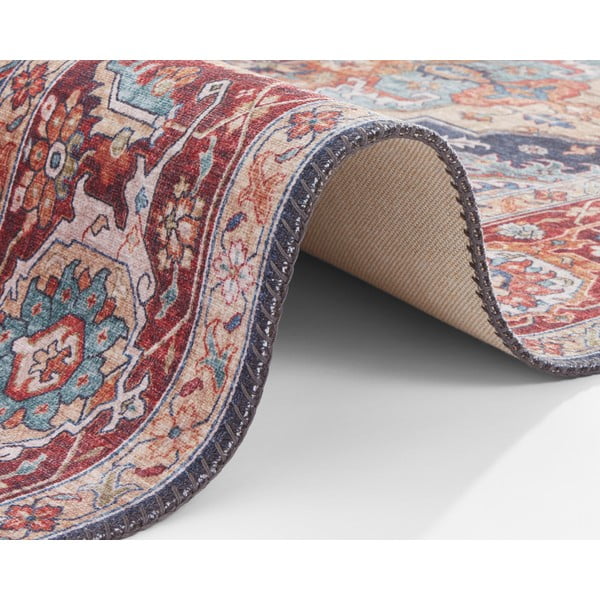 Тъмно синьо-червена  пътека , 80 x 200 cm Sylla - Nouristan-image-4