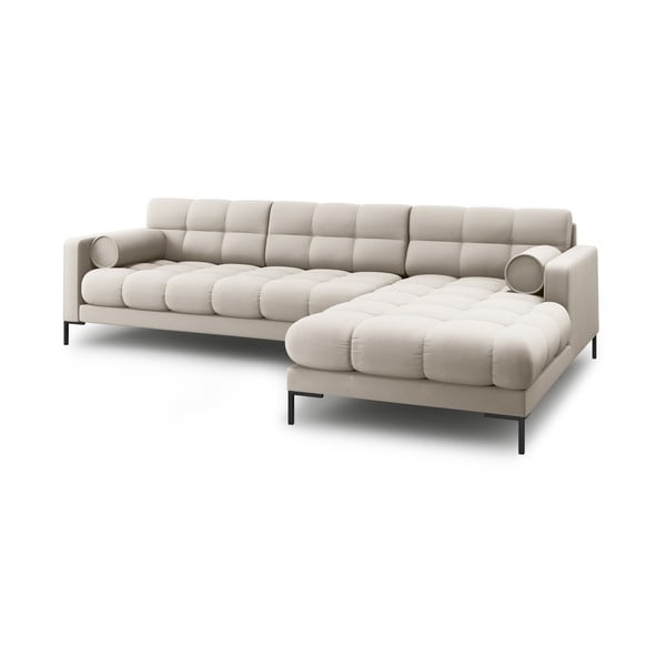 Бежов ъглов диван (десен ъгъл) Bali – Cosmopolitan Design-image-4