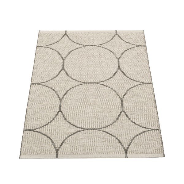 Тъмносив килим за открито и закрито 70x100 cm Boo Charcoal Linen – Pappelina-image-1