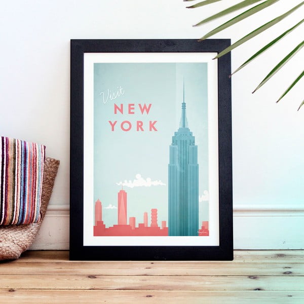 Плакат , 30 x 40 cm New York - Travelposter-image-1