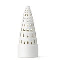 Бял керамичен коледен свещник Lighthouse, ø 9 cm Urbania Lighthouse High Tower - Kähler Design