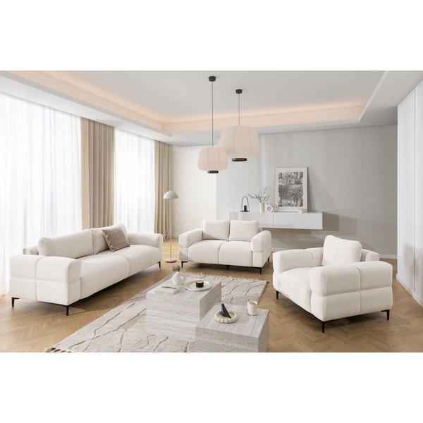 Бял диван 217 cm Helio – Ropez-image-2