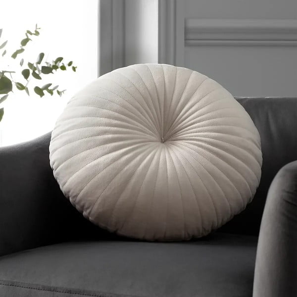 Кадифена декоративна възглавница ø 40 cm Round Soft Touch – Catherine Lansfield-image-1
