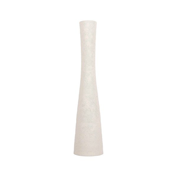 Бяла керамична ваза (височина 40,5 cm) Cone – S|P Collection