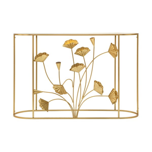 Конзолна маса в златисто 40x120 cm Flow – Mauro Ferretti-image-4