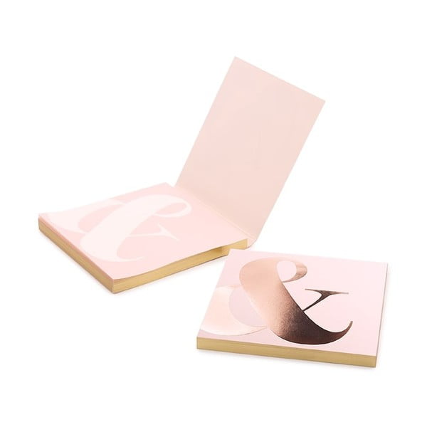 Комплект розови пръчици за лепене Ampersand - GO Stationery