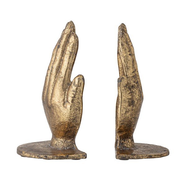 Комплект от 2 метални поставки за книги, височина 18 cm Anders - Bloomingville-image-3