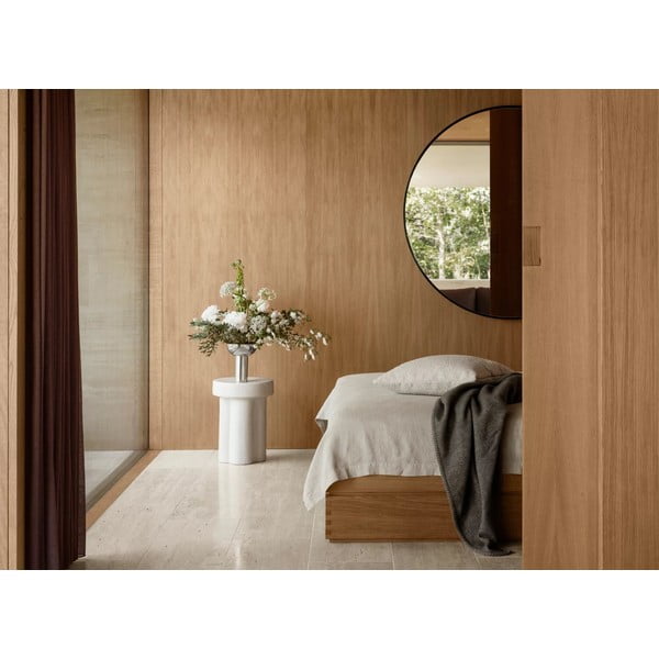 Стенно огледало с дървена рамка ø 110 cm Miro – Blomus-image-1