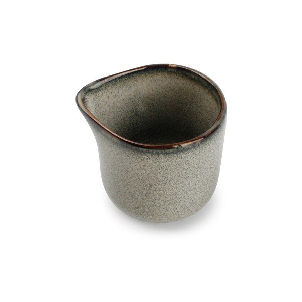 Сива глинена кана за мляко 85 ml Meridian – Salt&Pepper-image-1