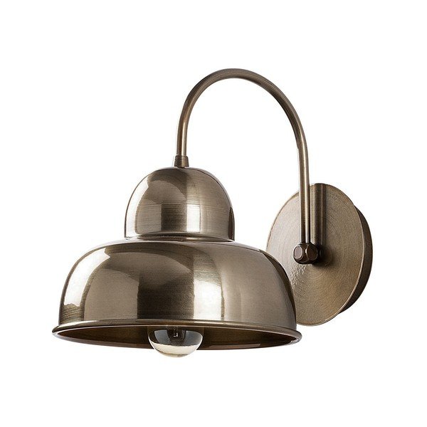Стенна лампа в месингов цвят ø 20 cm Multan – Opviq lights