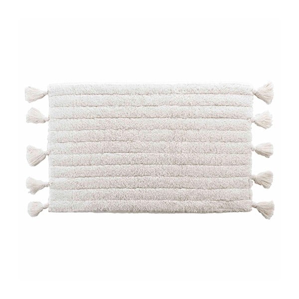 Бял килим за баня 50x80 cm Minatis – douceur d'intérieur