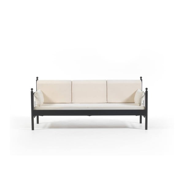 Бежов триместен диван за открито Lalas DK, 76 x 209 cm - Unknown