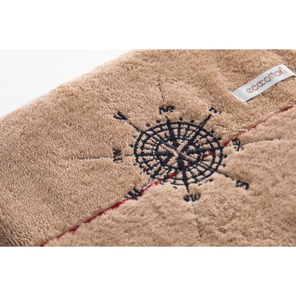 Osuška Compass Beige, 90x50 cm-image-1