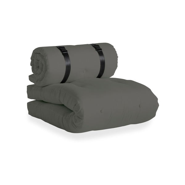 Design OUT™ Buckle Up Тъмно сив диван-стол за открито Out Buckle Up - Karup Design