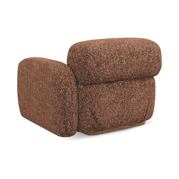 Оранжев/кафяв модул за диван (десен ъгъл) Ailani – Makamii-image-4