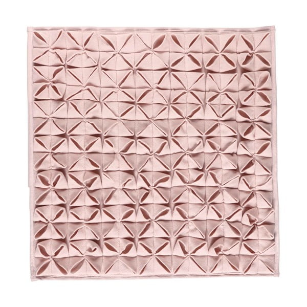 Koupelnová předložka Origami 60x60 cm, růžová
