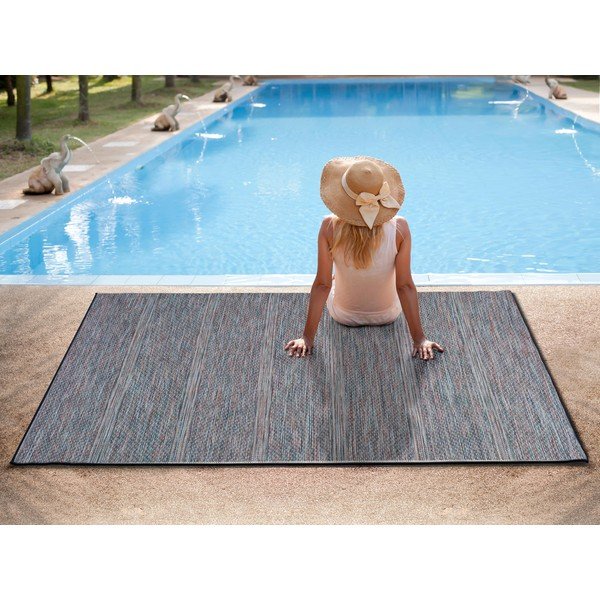 Тъмносин килим за открито , 75 x 150 cm Bliss - Universal-image-1