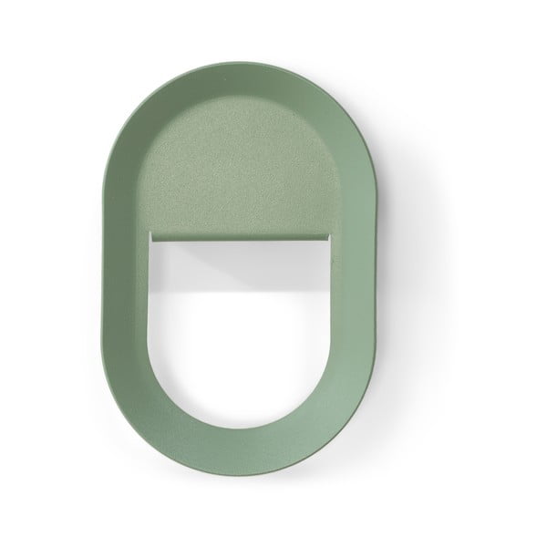 Сиво-зелена стенна стоманена кука Coucou – Spinder Design-image-4