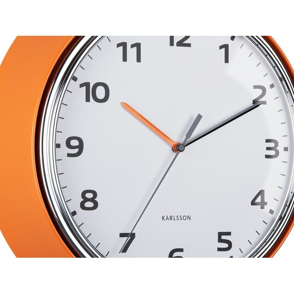 Стенен часовник ø 34 cm Modern Retro – Karlsson-image-3