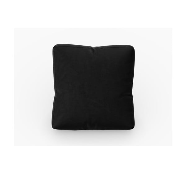 Черна кадифена възглавница за модулен диван Rome Velvet - Cosmopolitan Design