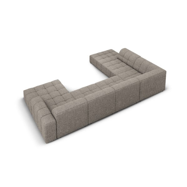 Тъмносив ъглов диван (ляв ъгъл/"U" форма) Chicago – Cosmopolitan Design-image-4