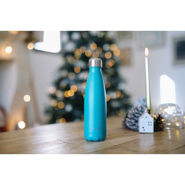 Пътническа бутилка от неръждаема стомана 750 ml Matt - Qwetch-image-1