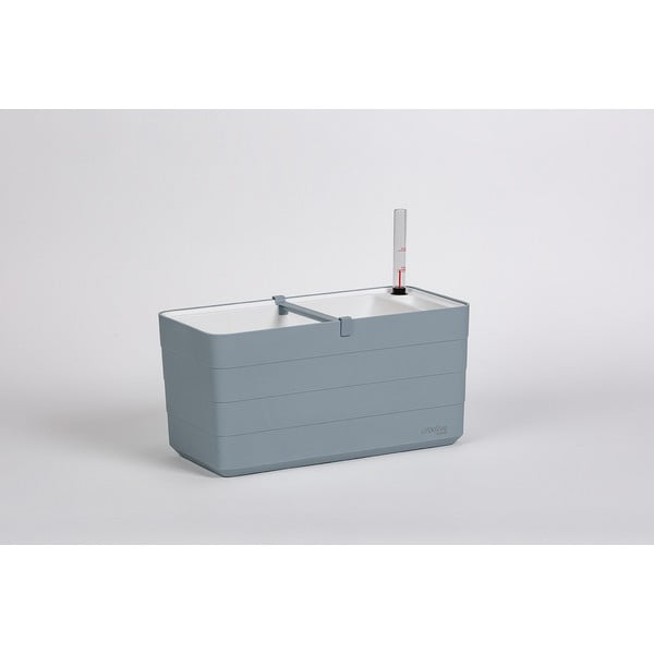 Пластмасова самополиваща се саксия за цветя 39,5 cm Berberis – Plastia-image-1