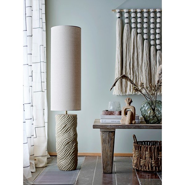 Светлозелена стъклена ваза Leyan - Bloomingville-image-2