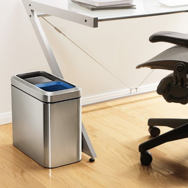 Кошче за отпадъци от неръждаема стомана 20 л - simplehuman-image-1