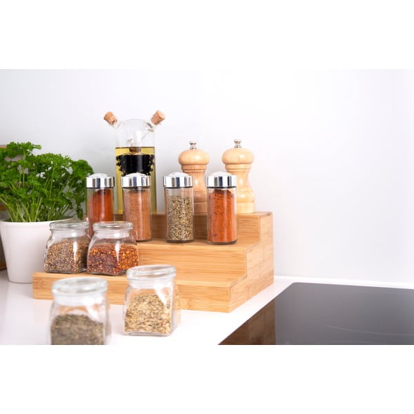 Бамбуков органайзер за подправки Copco - Kitchen Craft-image-4