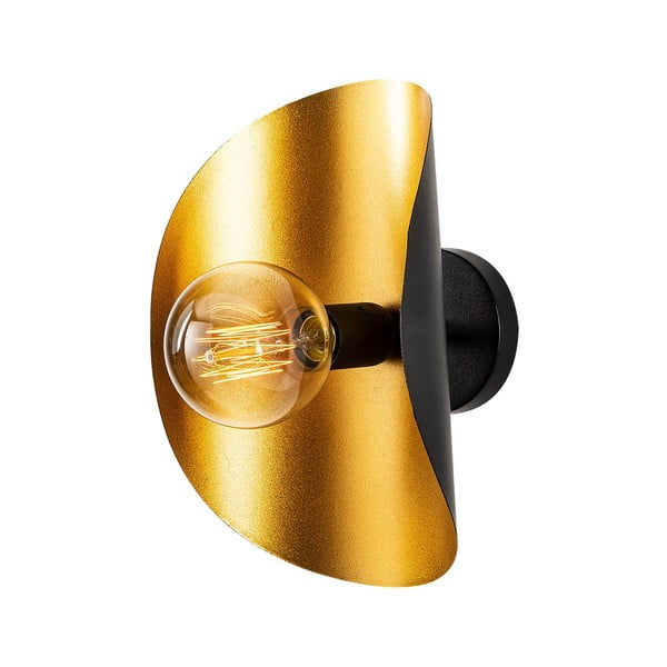 Черна и златисто стенна лампа Sivani – Opviq lights-image-2