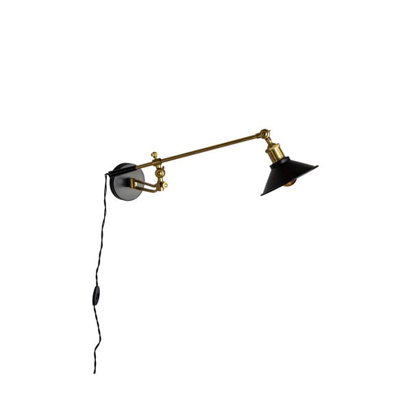 Стенна лампа в черно и златисто Penelope – Dutchbone-image-2
