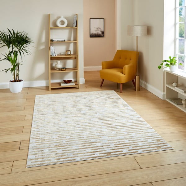 Бежов килим 160x230 cm Mirage Beige – Think Rugs-image-1