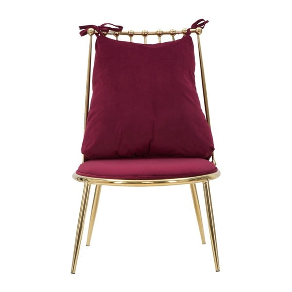 Червен стол Glam Backy - Mauro Ferretti