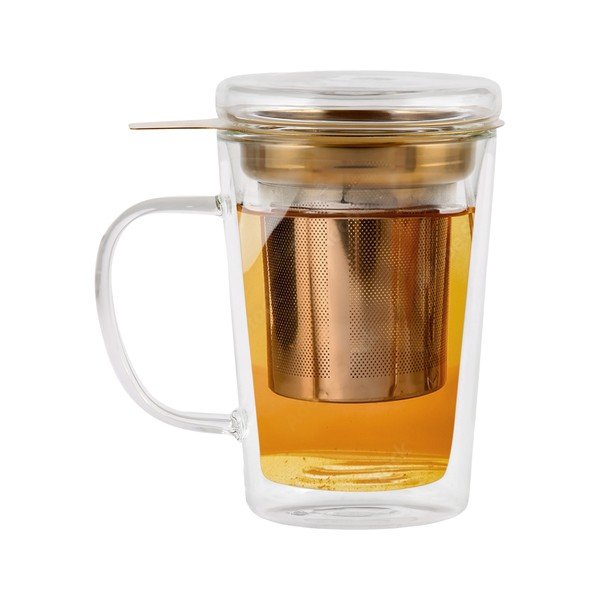 Чаша с цедка 350 ml Amo - Vialli Design-image-2