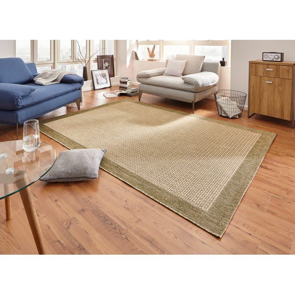 Зелен/естествен килим 150x80 cm Simple - Hanse Home-image-1