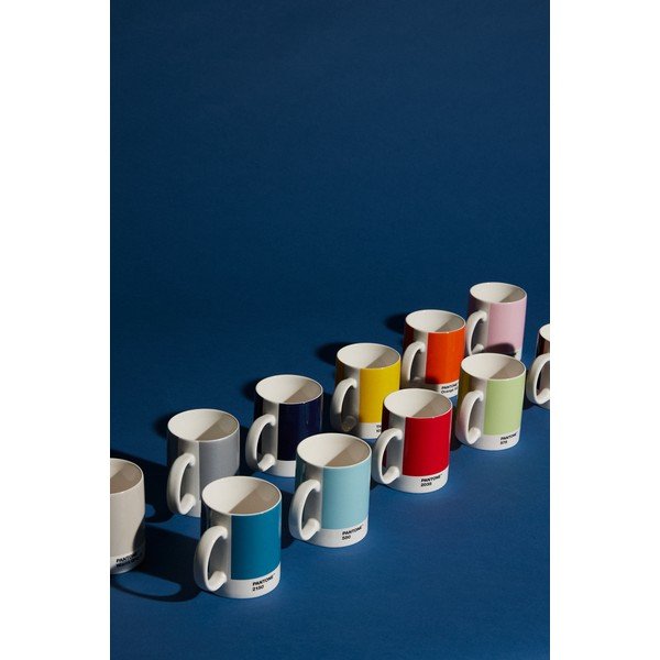 Светложълта порцеланова чаша 375 ml Light Yellow 600 – Pantone-image-1