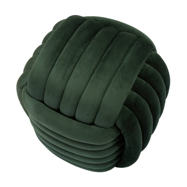 Зелена кадифена табуретка Softy – Mauro Ferretti-image-3