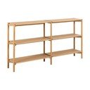 Етажерка за книги в дъб 169x88 cm Braidwood - Actona